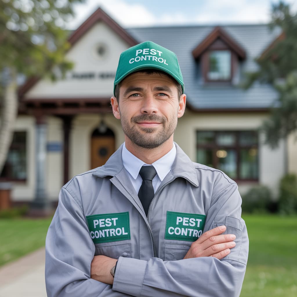 Certified pest control technician with advanced training